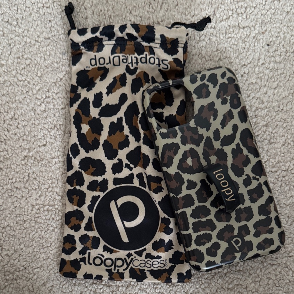Loopy Leopard Print Phone Case for IPhone 12 Pro